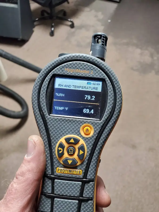 Moisture meter humidity assessment for Fire & Smoke Damage Restoration in Lockhart